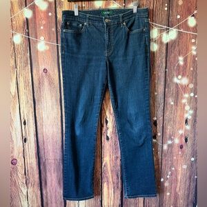 Ralph Lauren Dark Blue Straight Leg Jeans